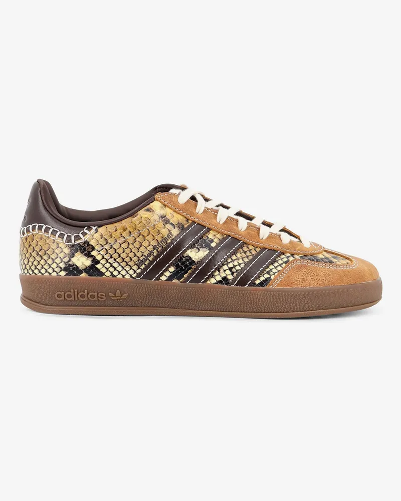 adidas WB Gazelle Snake leather sneakers with python print -  - gender_Unisex Beige