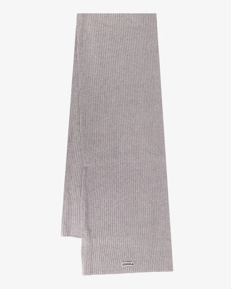 Pinko Slovenia wool blend scarf -  - gender_Woman Grey