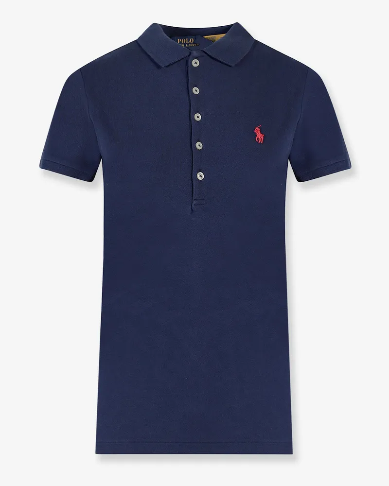 Ralph Lauren Cotton polo shirt -  - gender_Woman Blue