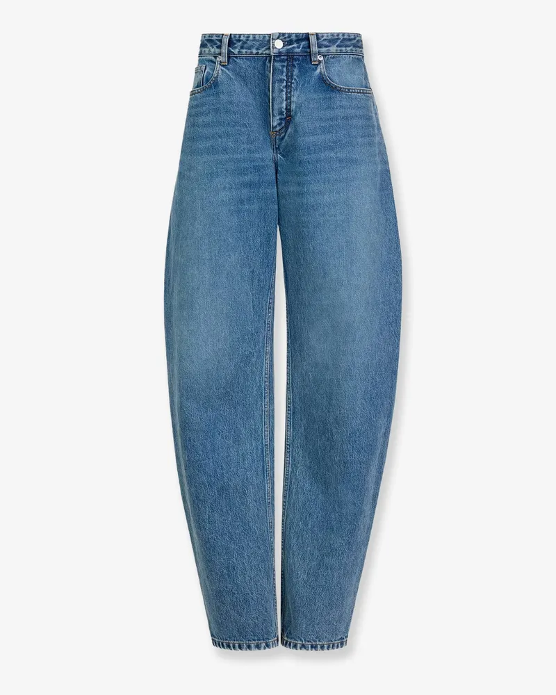 Alaïa Blue denim jeans -  - gender_Woman Blue
