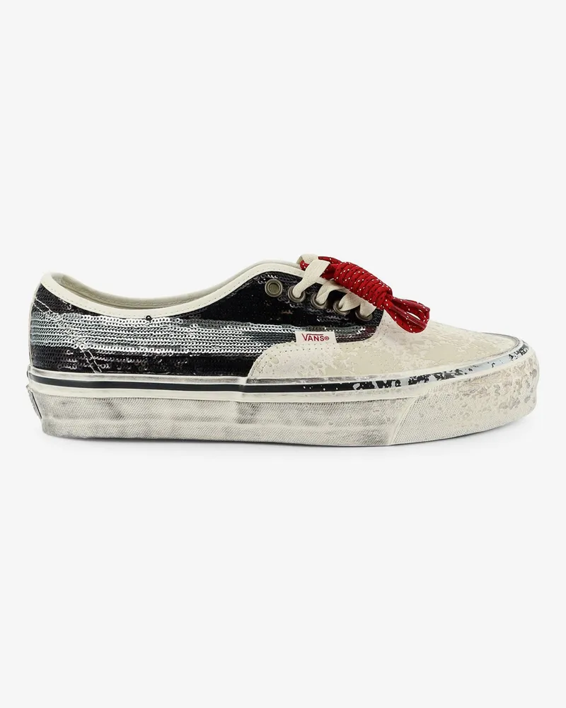 Vans LX authentic 44 suede sneakers with micro-sequin detailing on the side -  - gender_Woman White