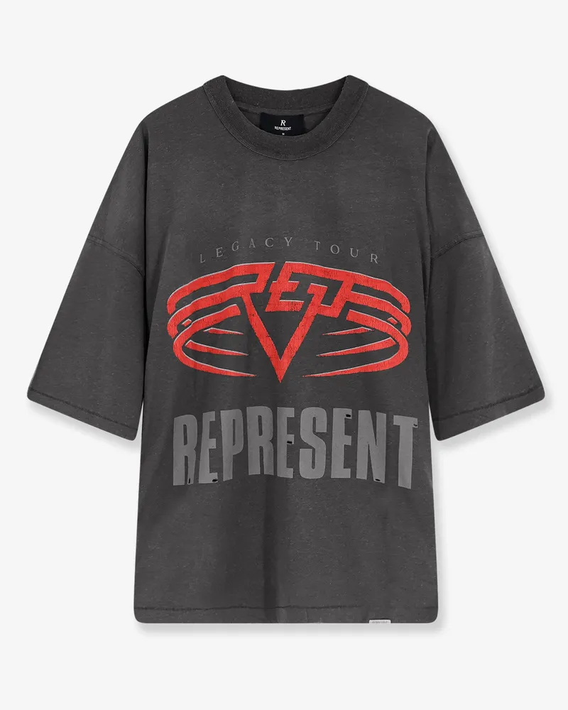 REPRESENT Living Legacy reversible organic cotton and hemp T-Shirt -  - gender_Man Grey