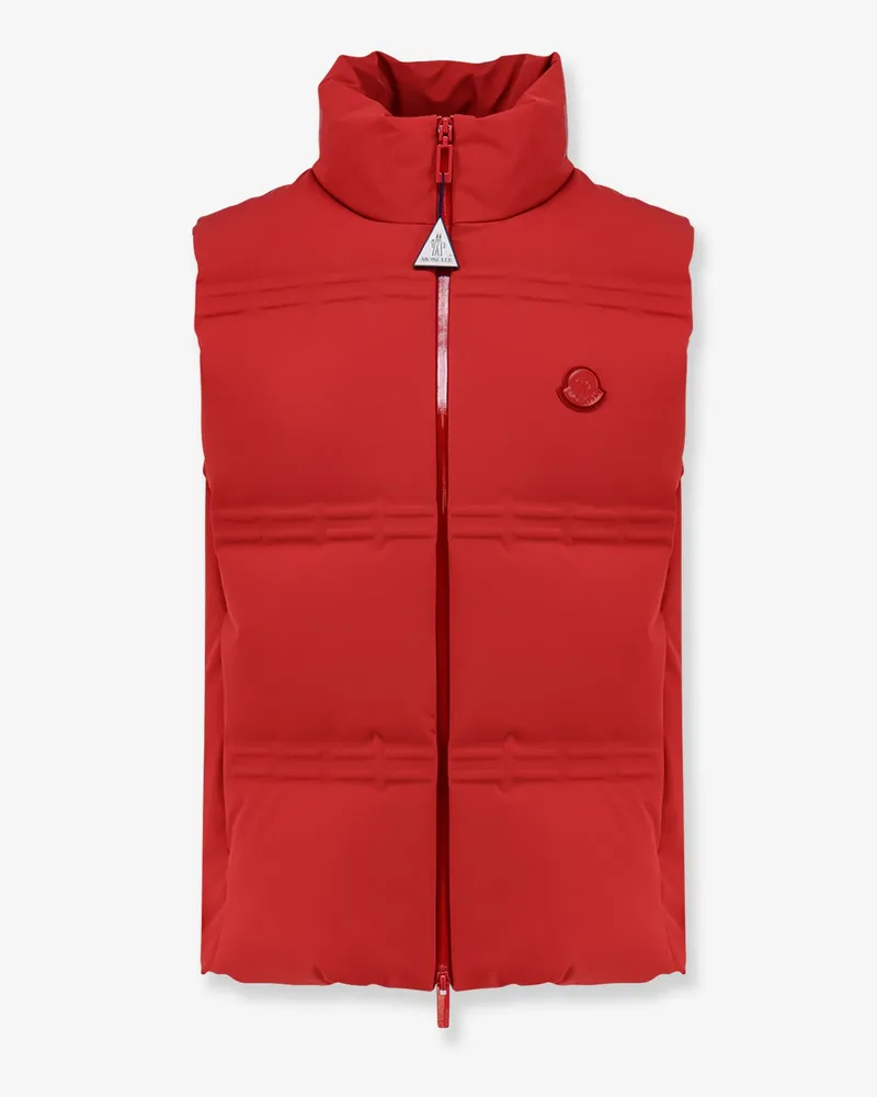 Moncler Sparky 1 Moncler Asap Rocky sleeveless down jacket -  - gender_Man Red