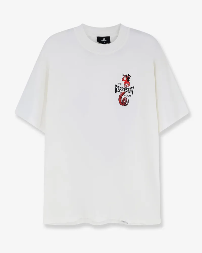 REPRESENT The viper room dice cotton t-shirt -  - gender_Man White