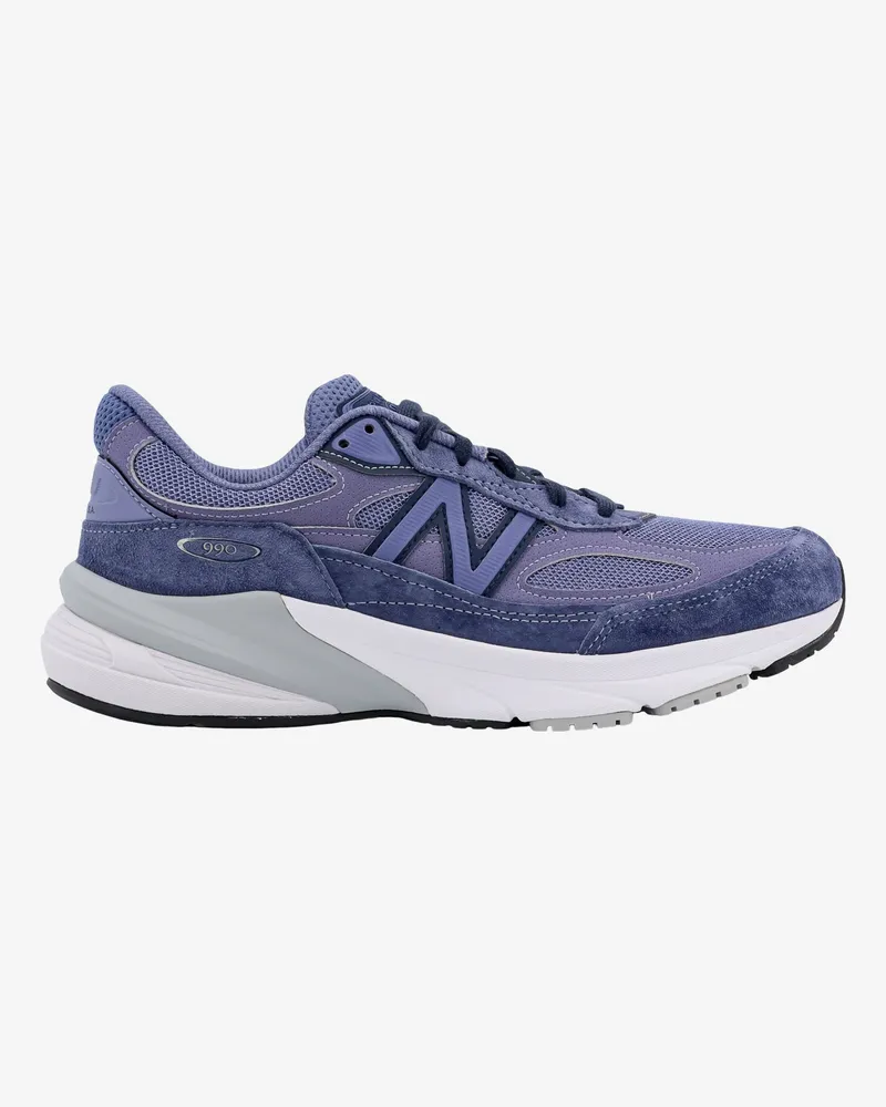 New Balance Suede and nylon sneakers -  - gender_Man Purple
