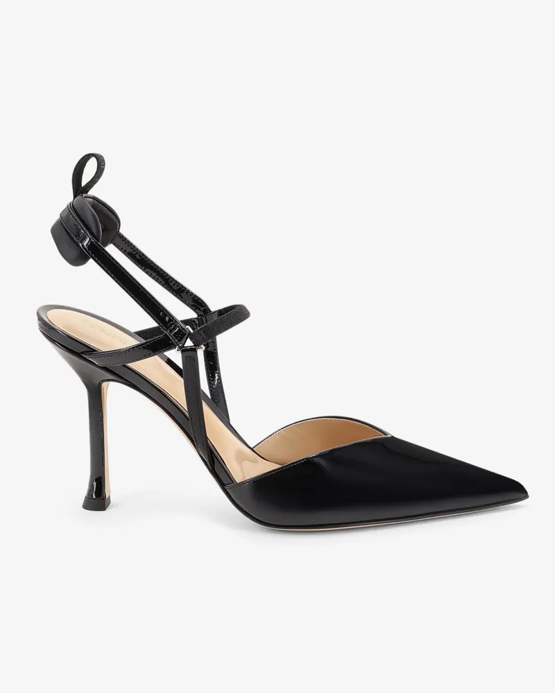 Fendi Very Colibrì patent leather slingback -  - gender_Woman Black