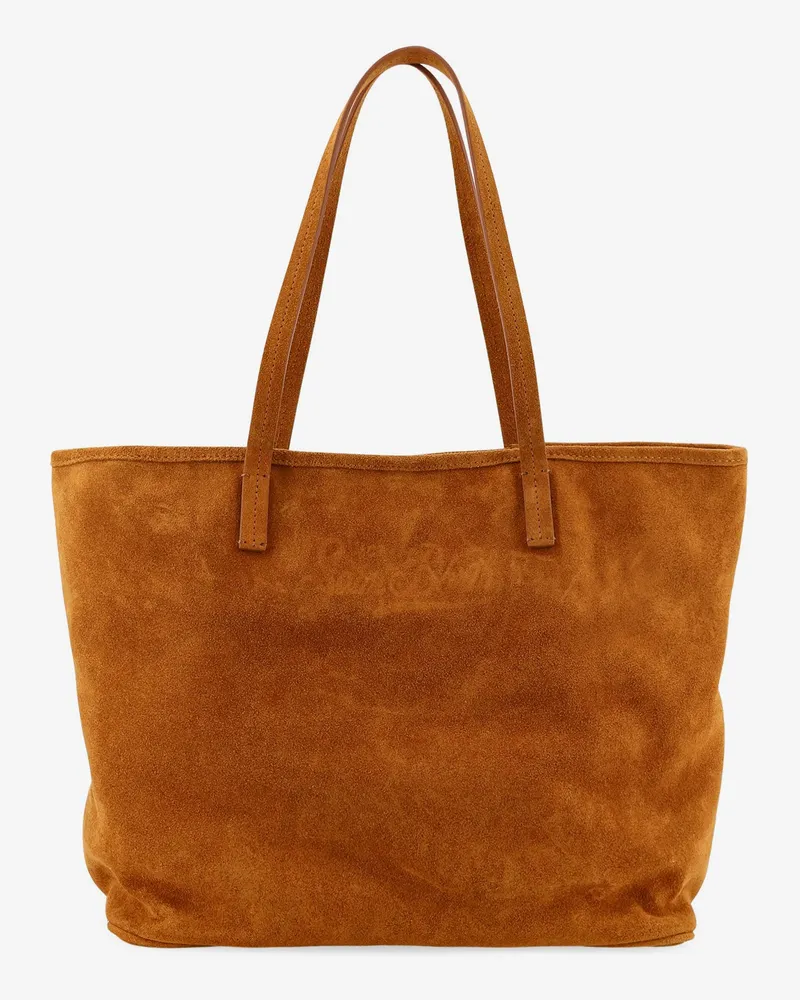 MC2 Saint Barth City suede shoulder bag -  - gender_Woman Brown