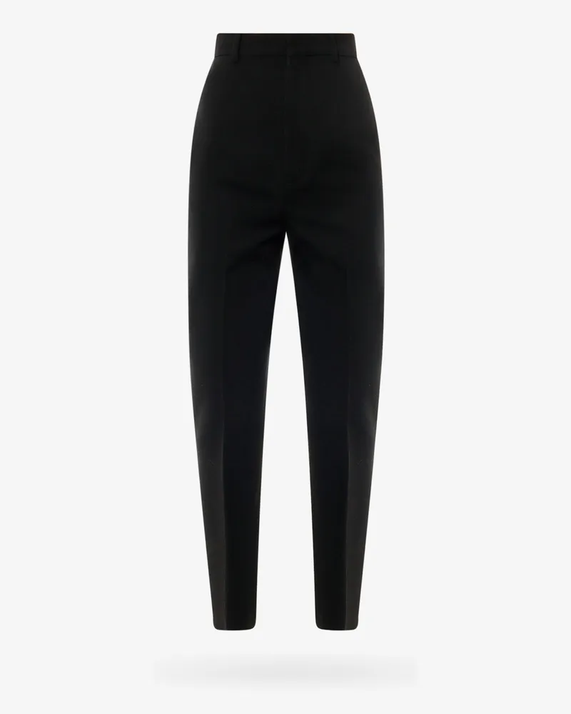 Saint Laurent Sustainable virgin wool trouser -  - gender_Woman Black
