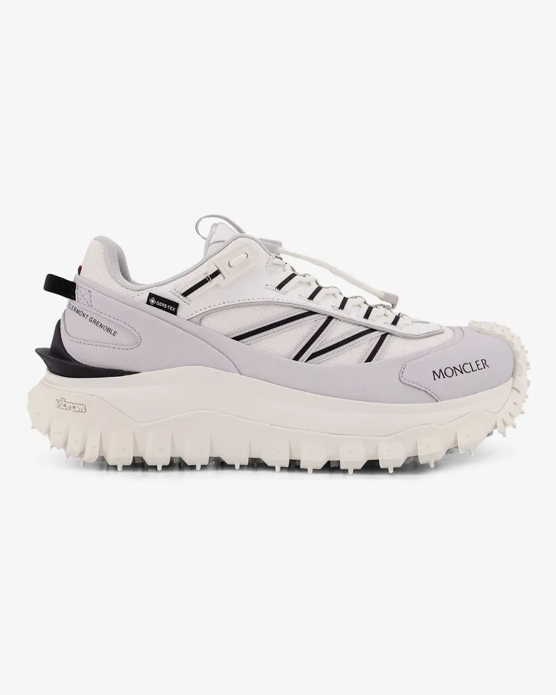 Moncler Trailgrip Gtx leather and ripstop sneakers -  - gender_Man Grey