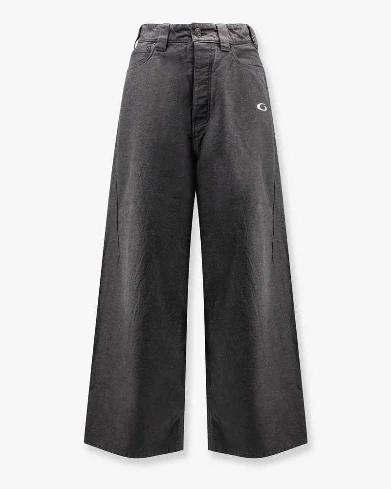 Balenciaga Trompe L'oeil denim trousers -  - gender_Man Grey