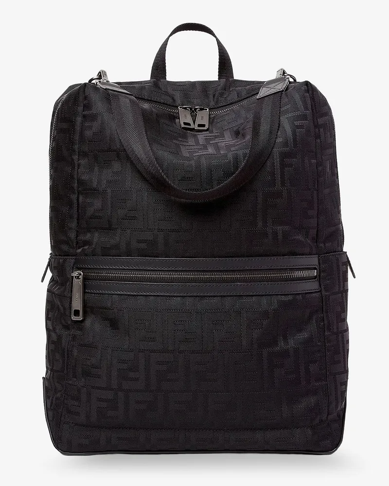 Fendi Padded FF nylon  Lui backpack - FENDI - gender_Man Black