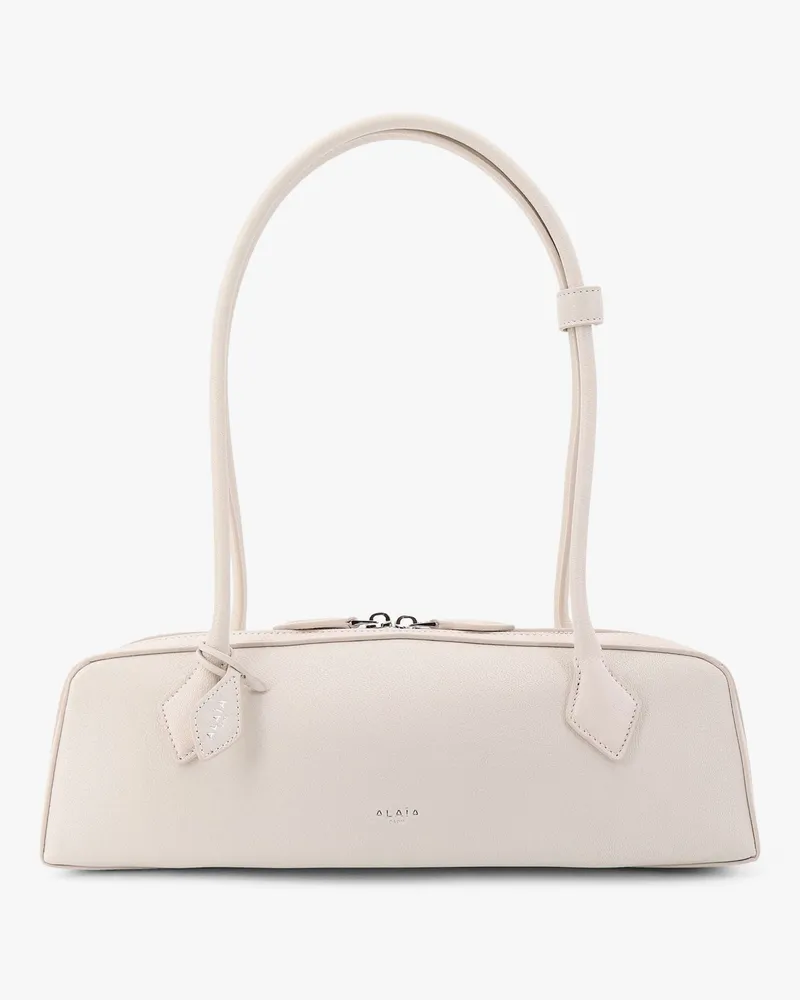 Alaïa Le Teckel leather crossbody bag -  - gender_Woman White