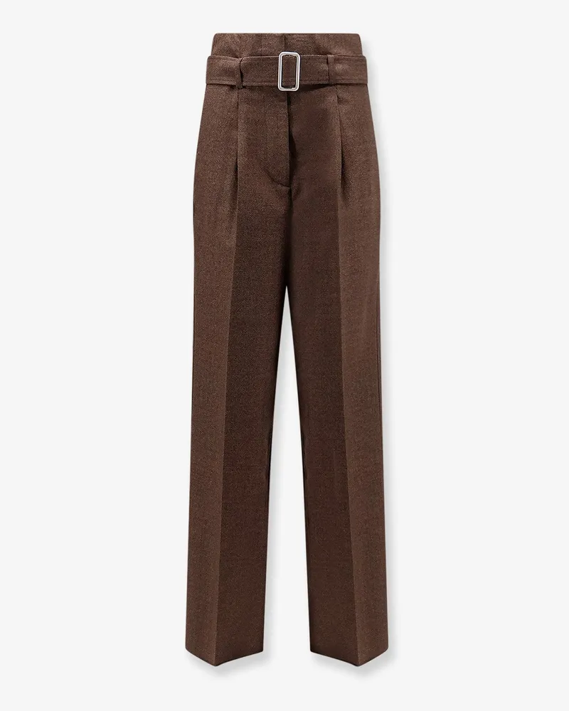Seafarer Irony virgin wool trousers -  - gender_Woman Brown