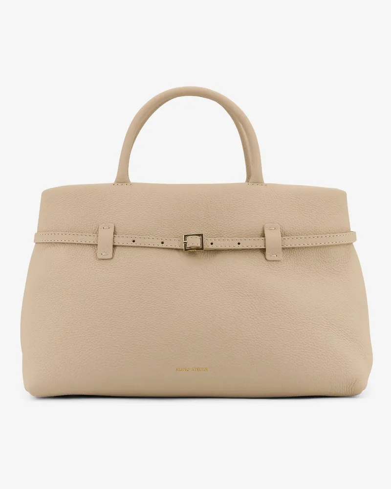 Manu Atelier Leather handbag -  - gender_Woman White