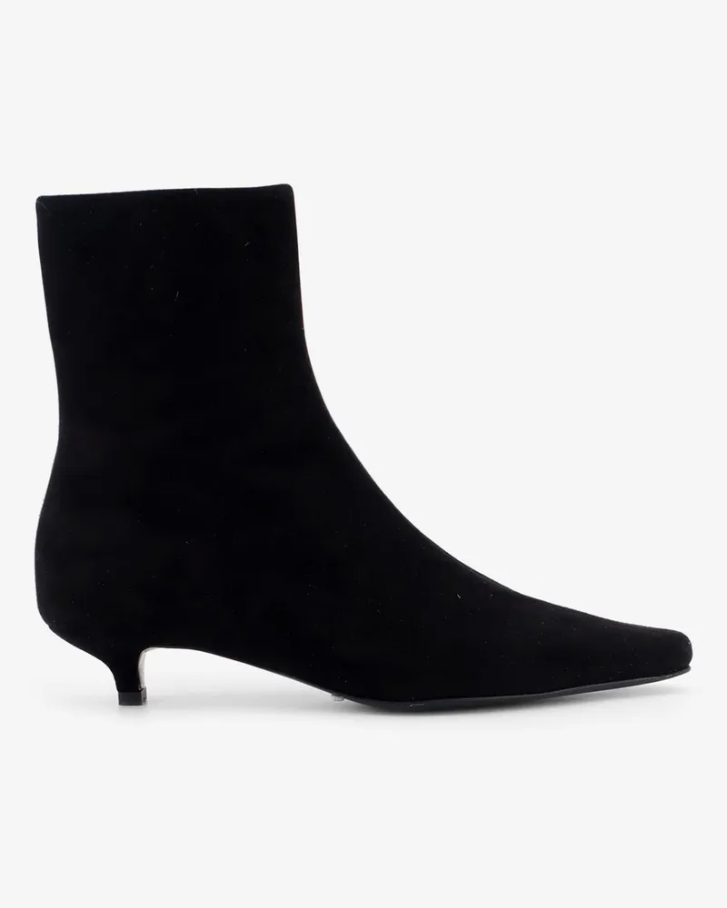 Totême Slim suede boots -  - gender_Woman Black