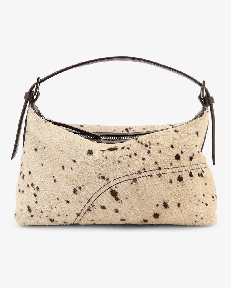 ATP Atelier Vadena pony skin shoulder bag -  - gender_Woman Beige