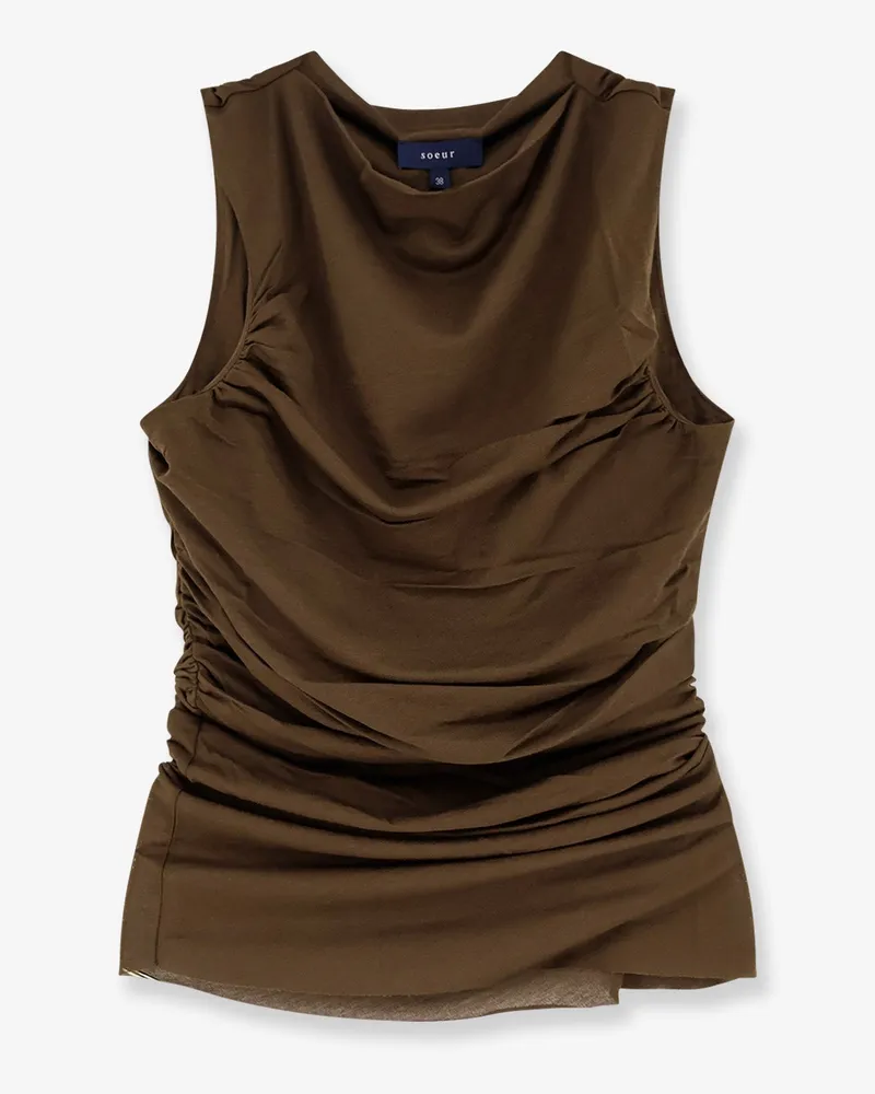 Soeur Cotton blend Irina top -  - gender_Woman Green