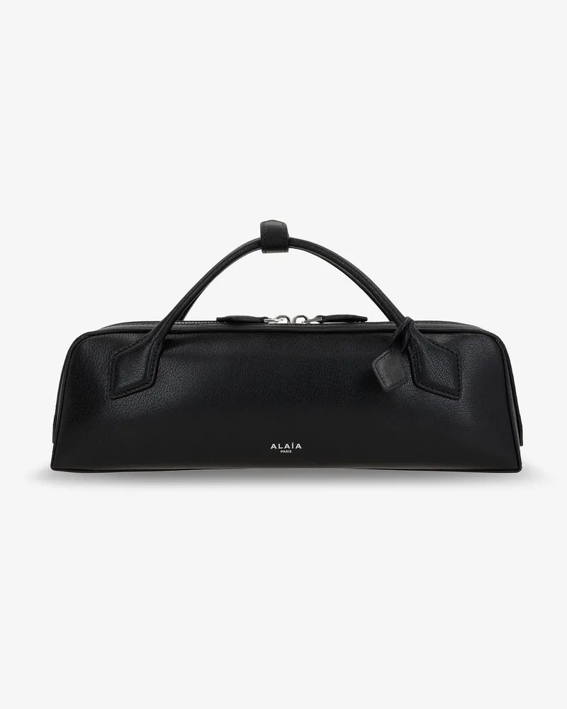 Alaïa Le Teckel suede clutch bag -  - gender_Woman Black