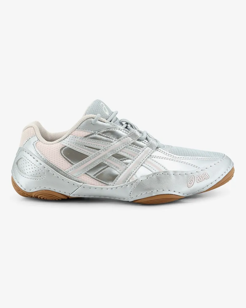 Asics Mesh and leather Hypersync sneakers with embroidered logo -  - gender_Man Grey