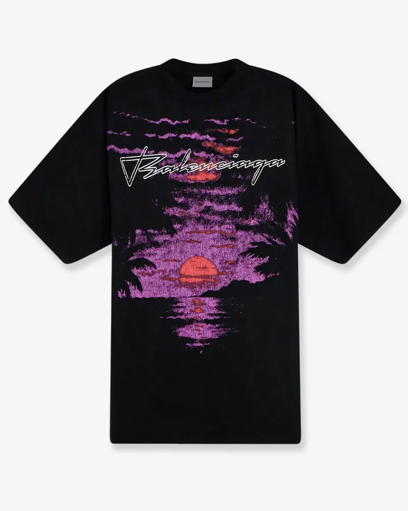 Balenciaga Dream cotton T-shirt -  - gender_Woman Black