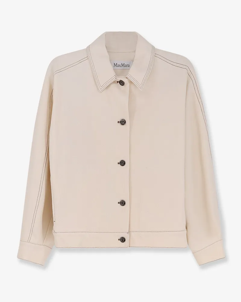 Max Mara Mxpnettare jersey jacket -  - gender_Woman White