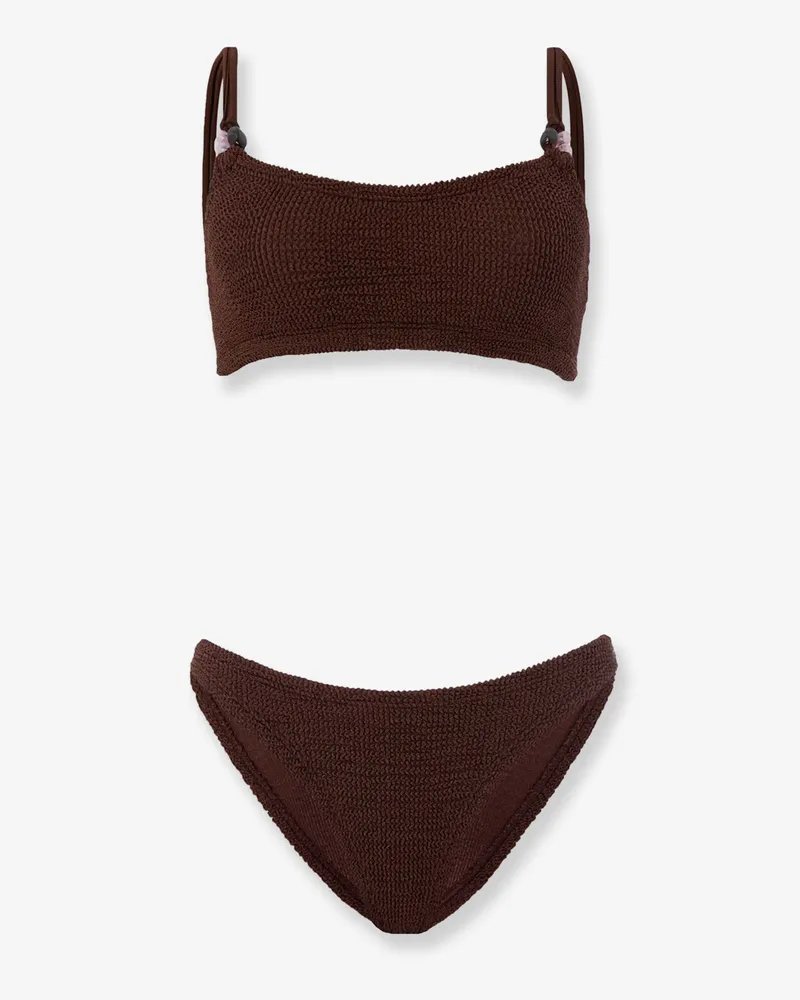 Hunza G Cassie The Original Crinkle Bikini -  - gender_Woman Brown