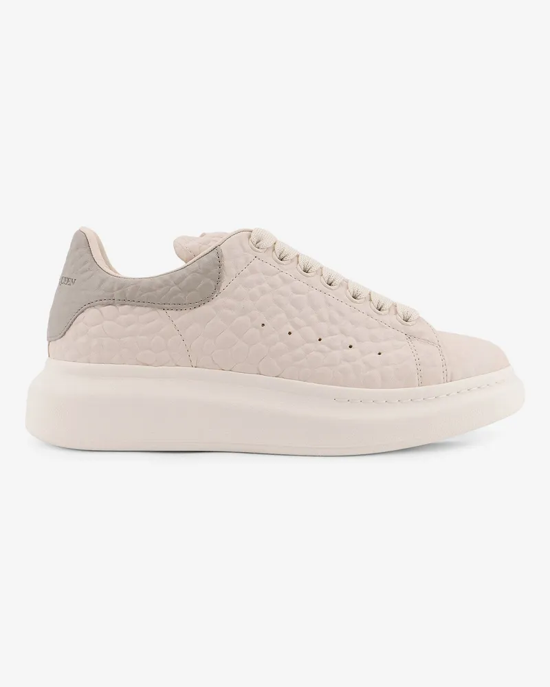 Alexander McQueen Oversize leather sneakers -  - gender_Man White