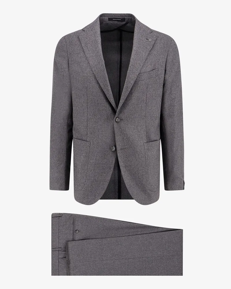 Tagliatore Stretch virgin wool suit -  - gender_Man Grey