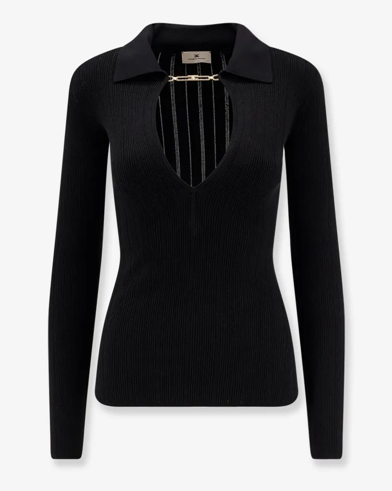 Elisabetta Franchi Lyocell blend sweater -  - gender_Woman Black