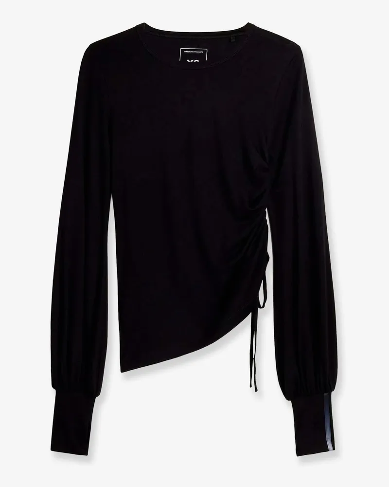 adidas Wool t-shirt with iconic detail -  - gender_Woman Black