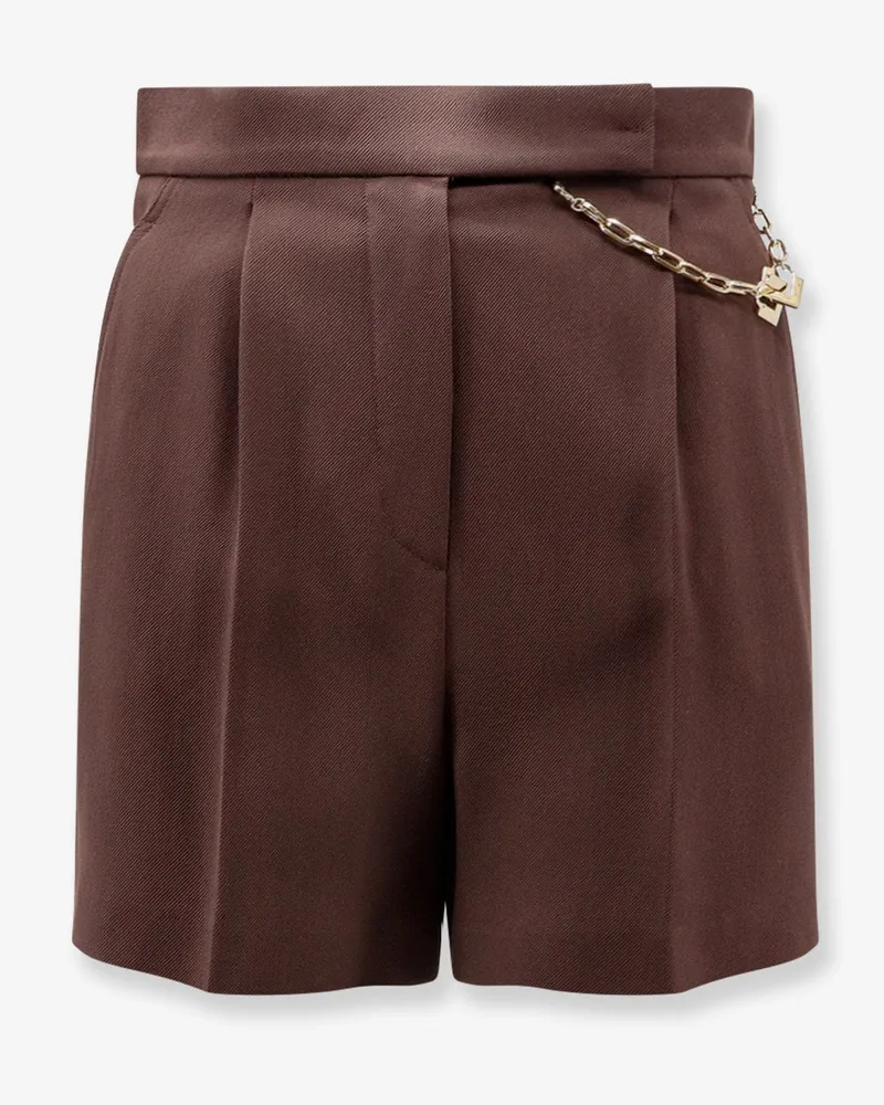 Elisabetta Franchi Stretch viscose shorts -  - gender_Woman Brown