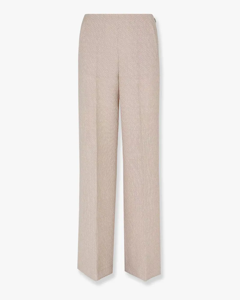 Fendi Ff diagonal 3d wool trouser -  - gender_Woman 