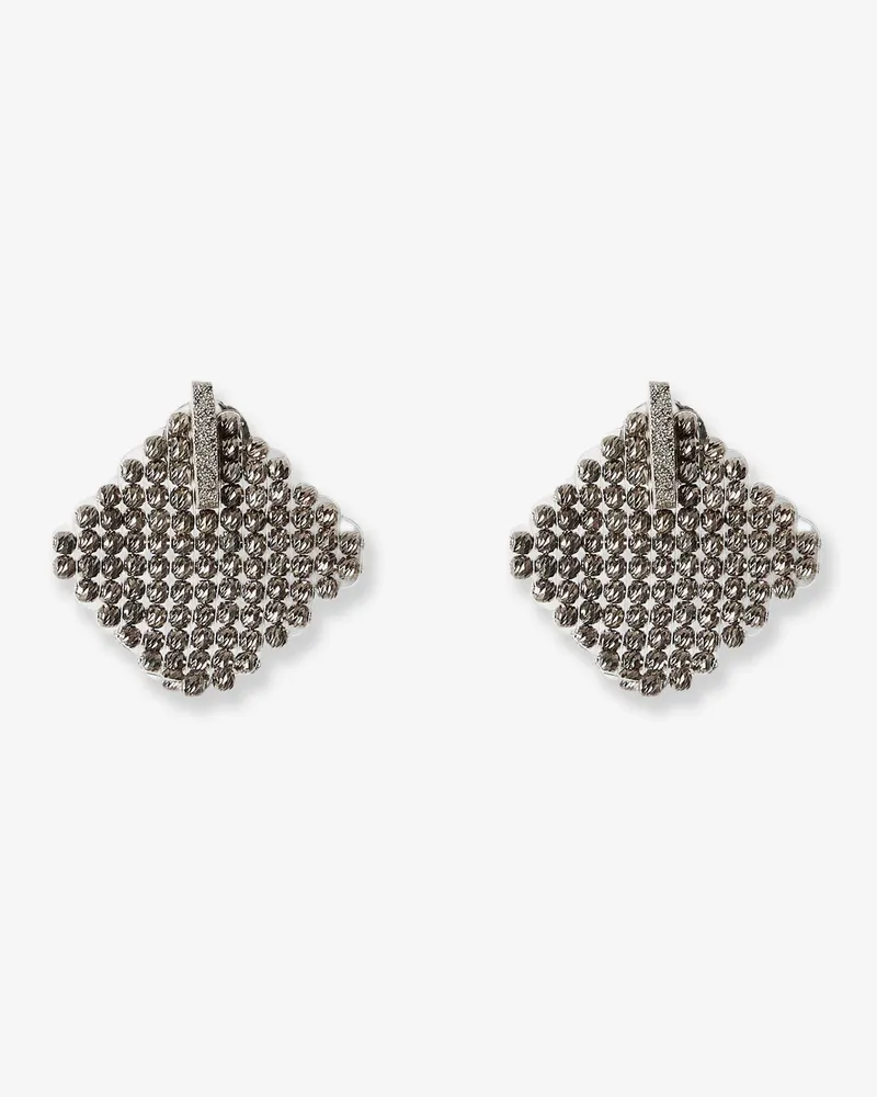 Brunello Cucinelli Silver Monili earrings -  - gender_Woman Grey