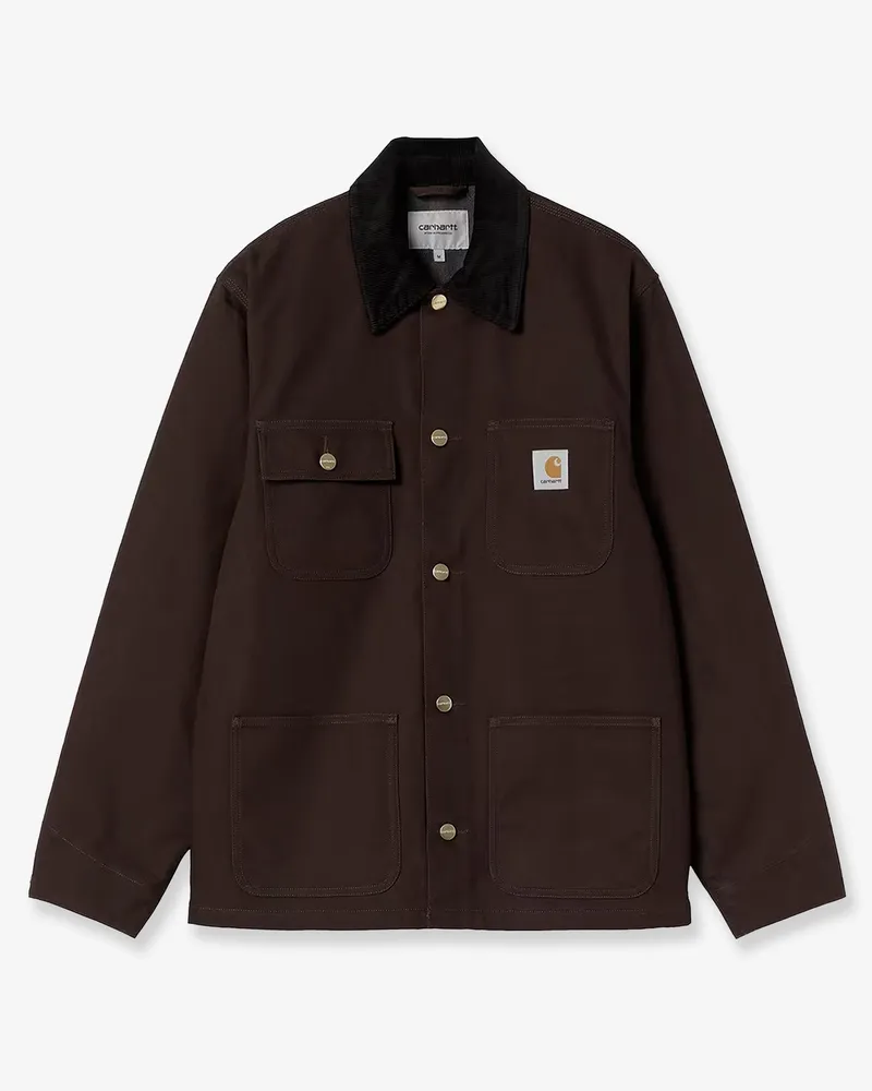 Carhartt WIP Michigan canvas jacket -  - gender_Man Brown