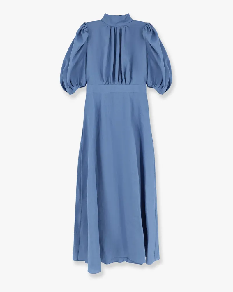 ACTUALEE Linen long dress -  - gender_Woman Blue
