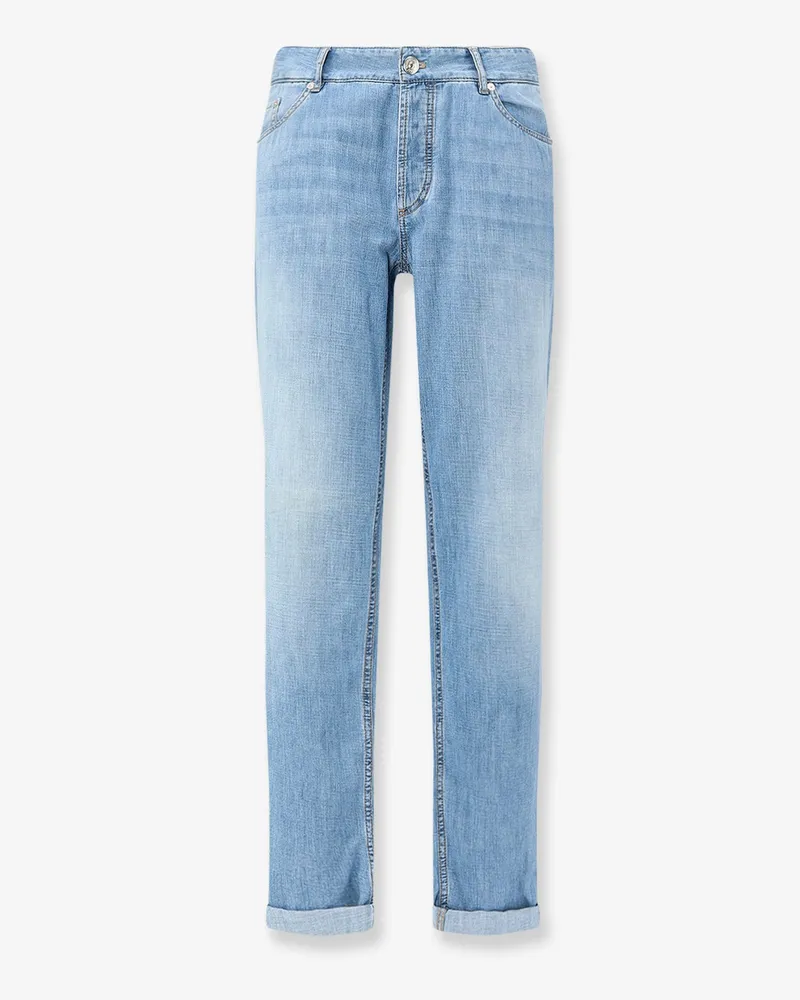Brunello Cucinelli Blue denim jeans -  - gender_Man Blue