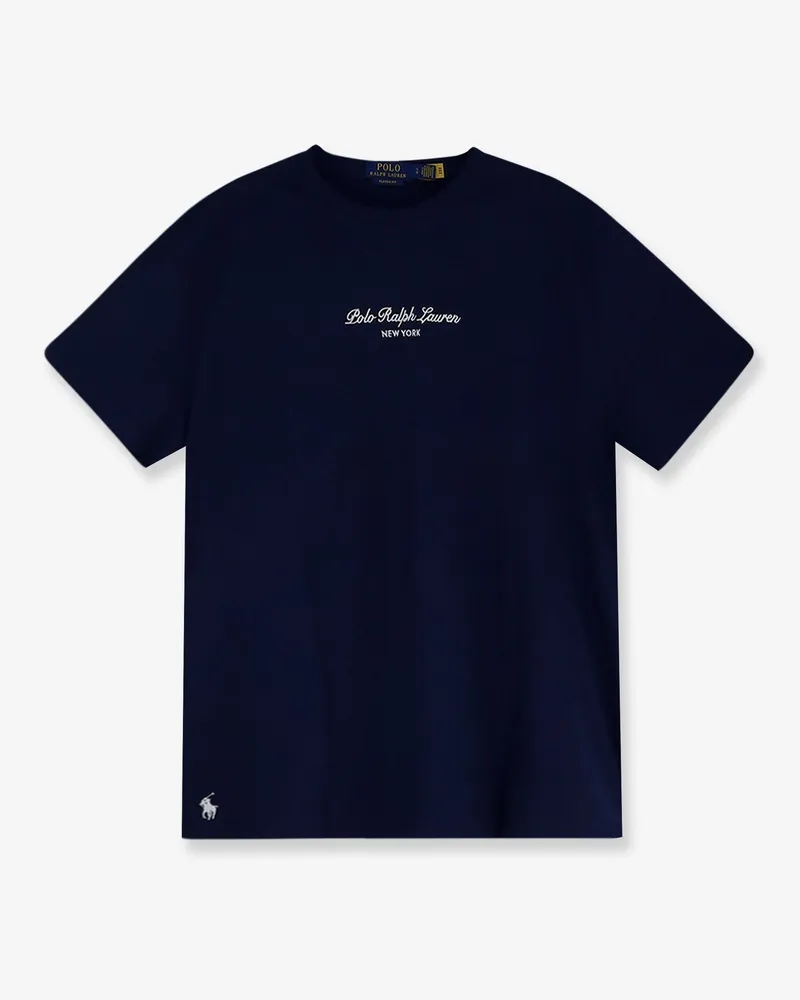 Ralph Lauren Classic Fit cotton t-shirt -  - gender_Man Blue
