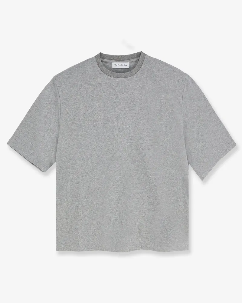 FRANKIE Shop Hugo ribbed cotton blend t-shirt -  - gender_Woman Grey