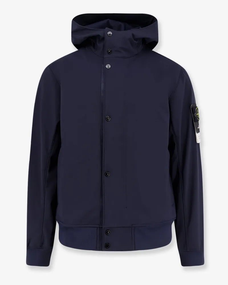 Stone Island Light Soft Shell-R e.dye® Technology Jacket -  - gender_Man Blue