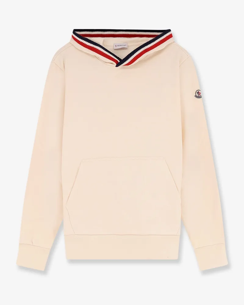 Moncler Cotton hoodie -  - gender_Man Beige