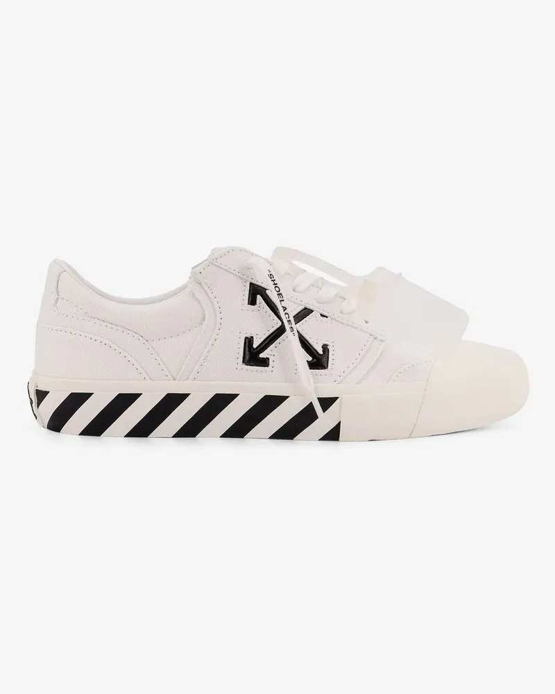 OFF-WHITE Vulc Undercut canvas low-top sneakers -  - gender_Man White