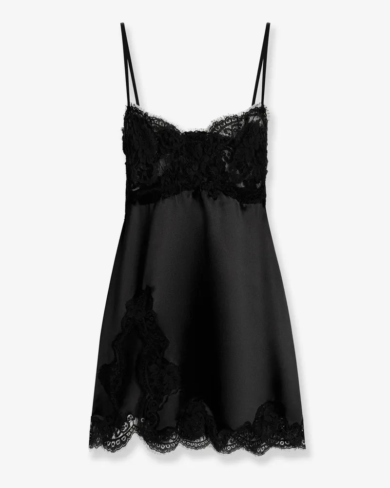 Dolce & Gabbana Silk Petticoat Dress -  - gender_Woman Black