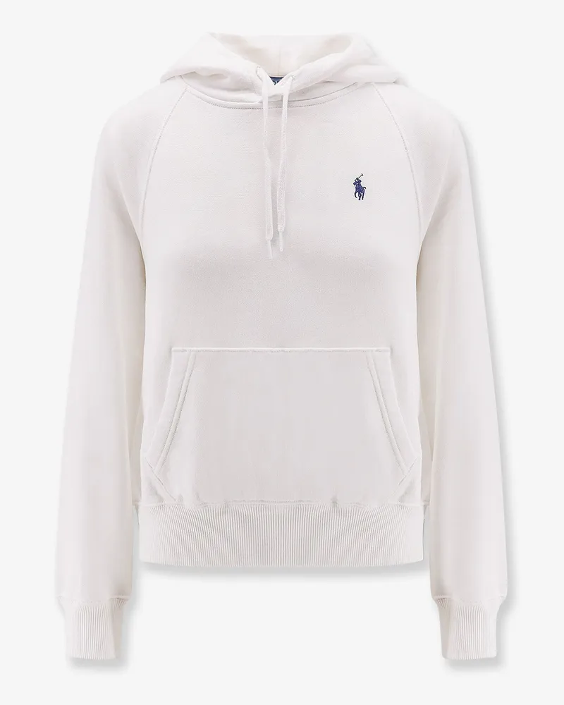 Ralph Lauren Hooded cotton sweatshirt -  - gender_Woman White