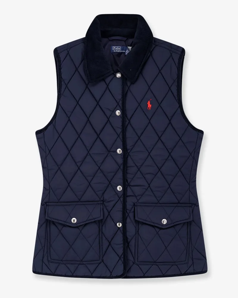 Ralph Lauren Nylon sleeveless jacket -  - gender_Woman Blue