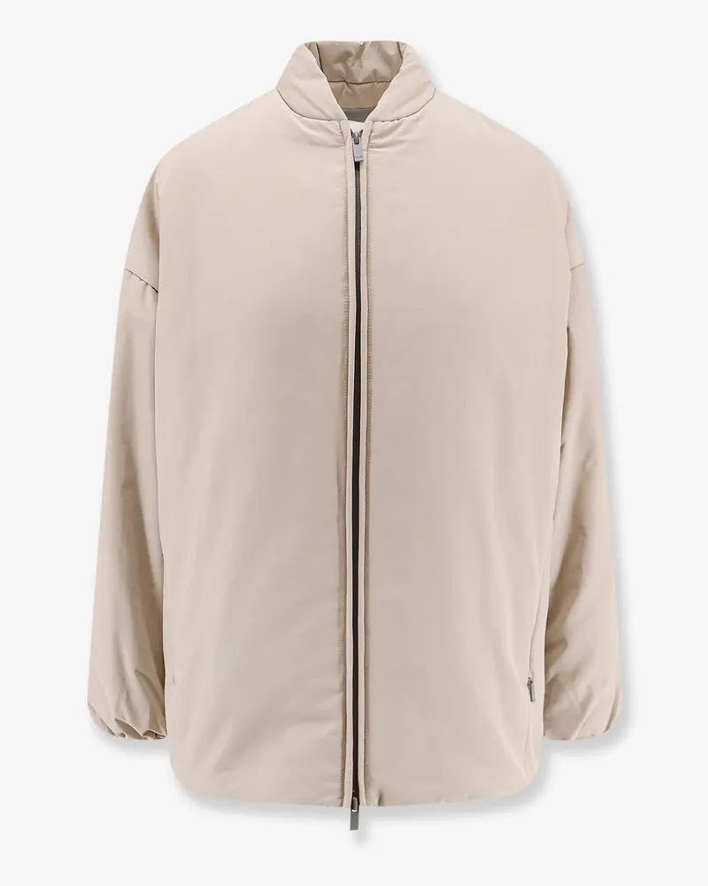 Hevò Monacomirante nylon and cotton padded jacket -  - gender_Woman Beige