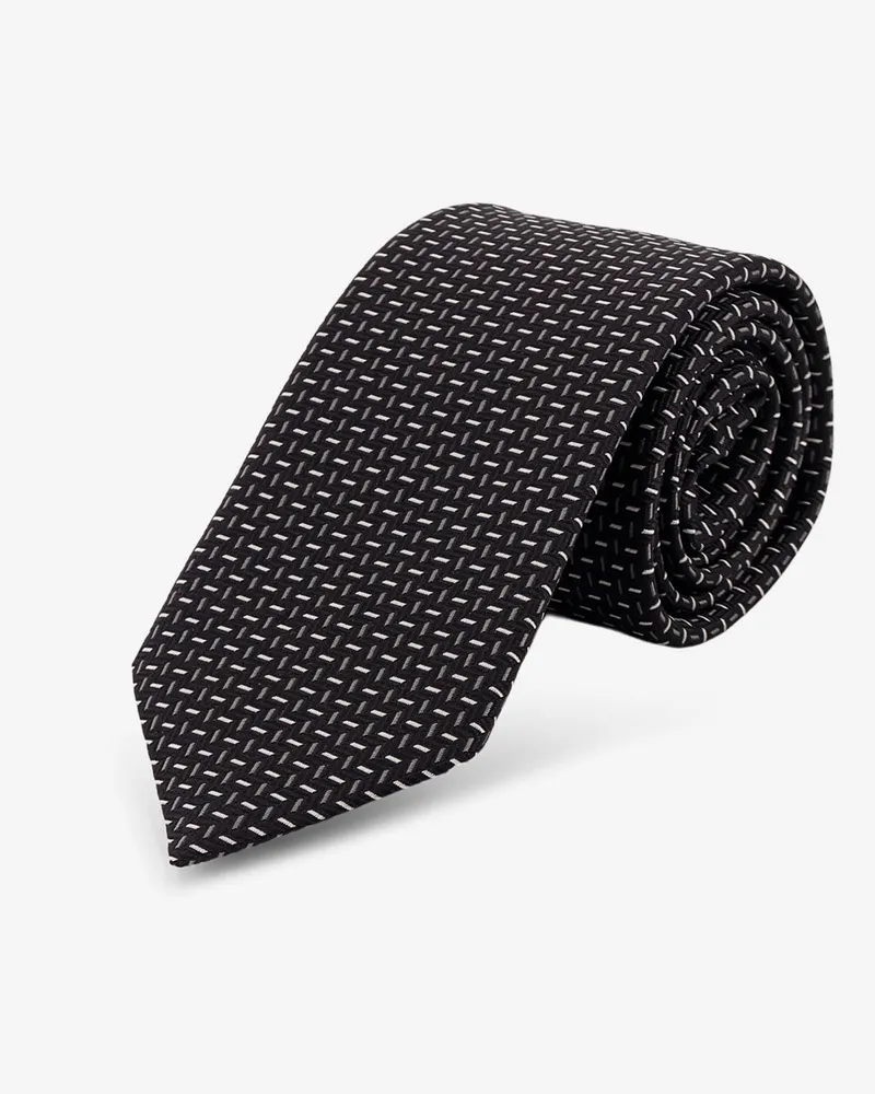 Giorgio Armani Silk tie -  - gender_Man Black