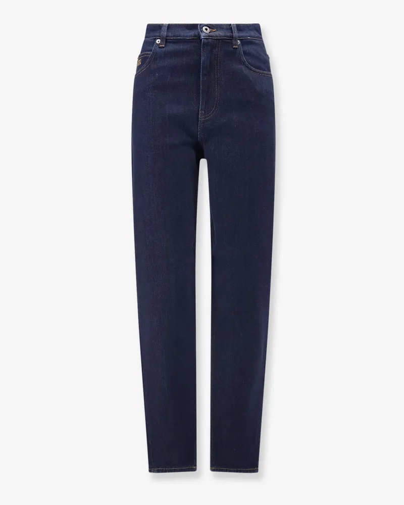 Loewe Cotton denim jeans -  - gender_Woman Blue