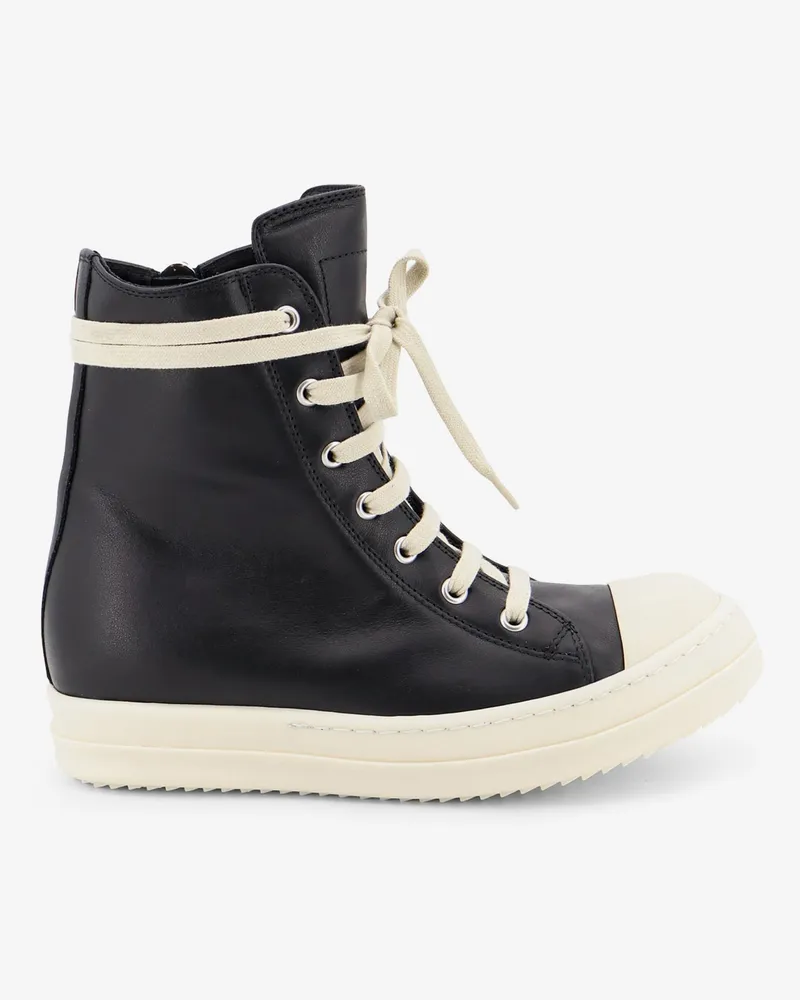 Rick Owens Leather sneakers -  - gender_Woman Black