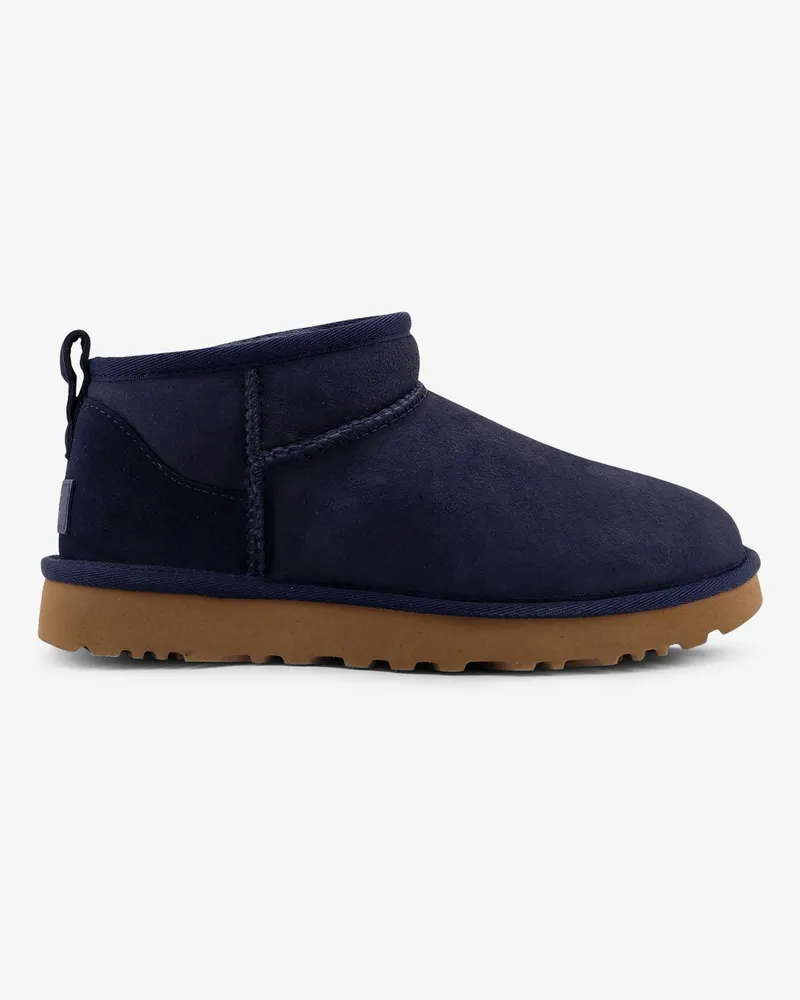 UGG W classic ultra mini suede boots -  - gender_Woman Blue