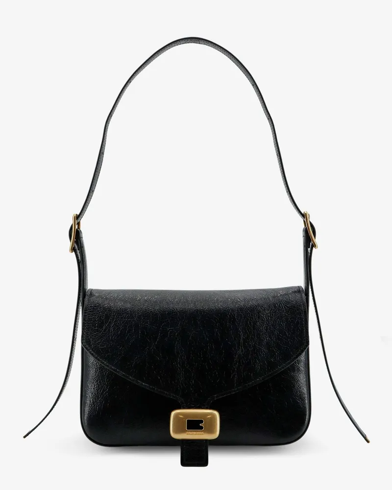 Balenciaga Clicca Arena leather medium shoulder bag -  - gender_Woman Black